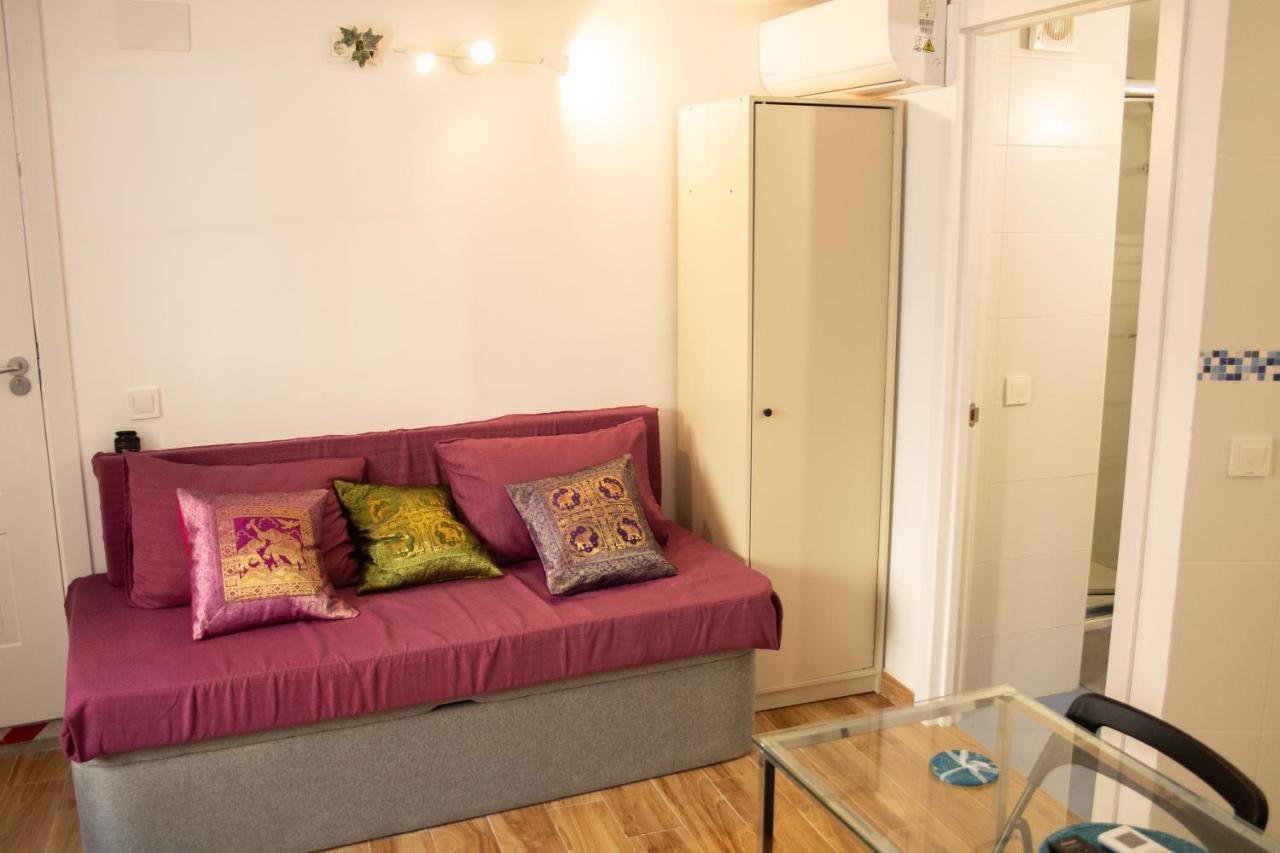 Malaguena Salerosa "Apartamento - Estudio Con Terraza" En Casa Tipica De 1 A 4 Dormitorios Málaga Dış mekan fotoğraf