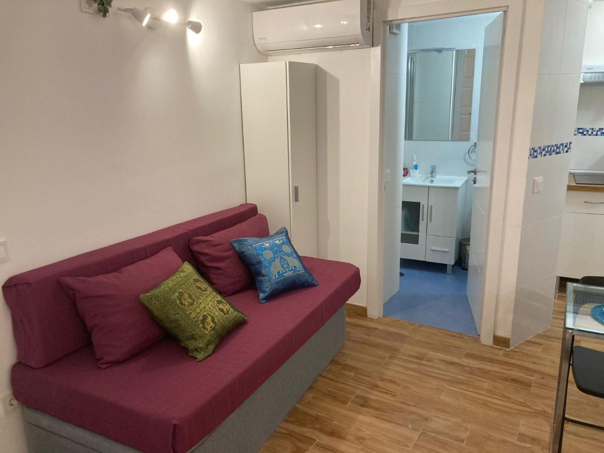 Malaguena Salerosa "Apartamento - Estudio Con Terraza" En Casa Tipica De 1 A 4 Dormitorios Málaga Dış mekan fotoğraf