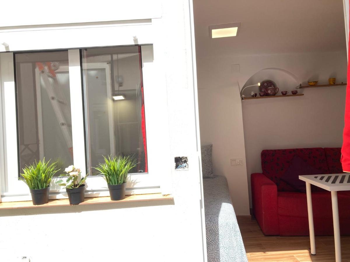Malaguena Salerosa "Apartamento - Estudio Con Terraza" En Casa Tipica De 1 A 4 Dormitorios Málaga Dış mekan fotoğraf