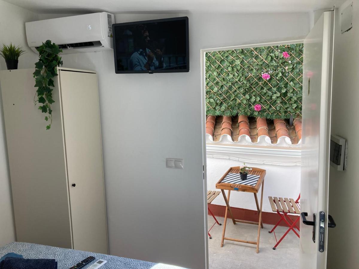 Malaguena Salerosa "Apartamento - Estudio Con Terraza" En Casa Tipica De 1 A 4 Dormitorios Málaga Dış mekan fotoğraf